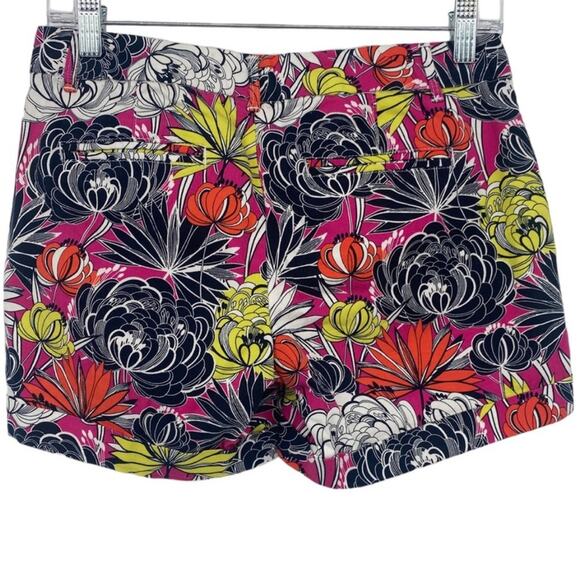 Banana Republic Factory Colorful Floral Multicolor Shorts - Picture 3 of 5